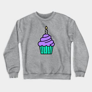 Birthday Cupcake Crewneck Sweatshirt